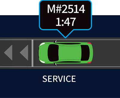 zoom-nitro-timer-evd-pos-geo-fencing-seamless A car is shown on the dashboard of a vehicle.