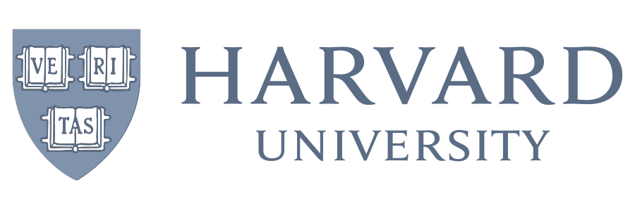 A green background with the word harvard university written in blue.