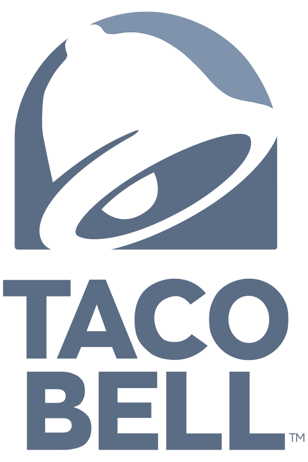 A taco bell logo is shown.