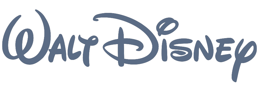 A green background with the word disney written in blue.