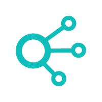 icon-open-platform-white A green and white circle with an image of a blue link