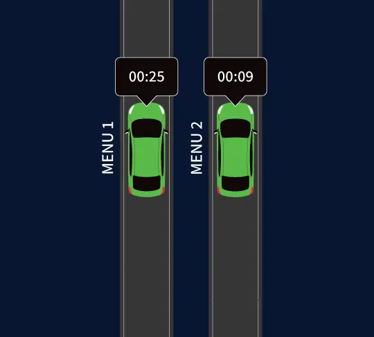 zoom-nitro-timer-more-than-a-timer A car is shown driving on the side of the road.